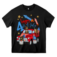 Black 4th of july truck  1 Heavy Core Tee - BundleAndBundleShop