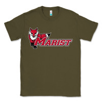 Army Green cool,marist,red,foxes Classic Tee - SnappyArt