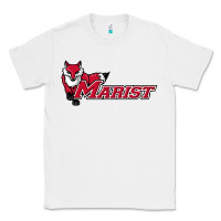 White cool,marist,red,foxes Classic Tee - SnappyArt