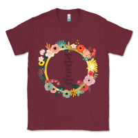 Burgundy Keeper of the Lost Cities Characters Flowers Classic Tee - SnappyArt