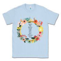 Dusty Blue Keeper of the Lost Cities Characters Flowers Classic Tee - SnappyArt