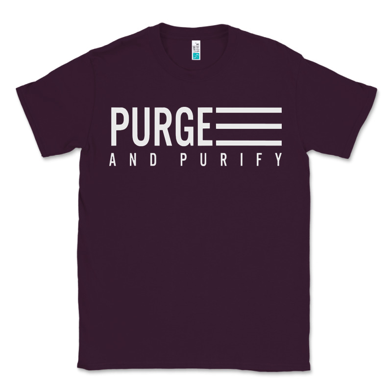 Purge And Purify Graphic Classic Tee by SnappyArt | Teevron