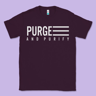Purge And Purify Graphic Classic Tee Designed By Snappyart