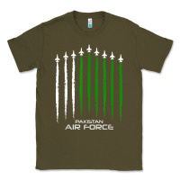 Army Green pakistan air force shirt   pakistani flag men women kids t shirt Classic Tee - SnappyArt