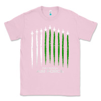 Bubblegum Pink pakistan air force shirt   pakistani flag men women kids t shirt Classic Tee - SnappyArt