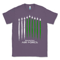 Lavender pakistan air force shirt   pakistani flag men women kids t shirt Classic Tee - SnappyArt