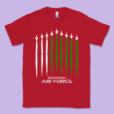 Pakistan Air Force Shirt   Pakistani Flag Men Women Kids T Shirt Classic Tee Designed By Snappyart