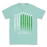 Seafoam pakistan air force shirt   pakistani flag men women kids t shirt Classic Tee - SnappyArt