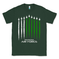 Sports Green pakistan air force shirt   pakistani flag men women kids t shirt Classic Tee - SnappyArt