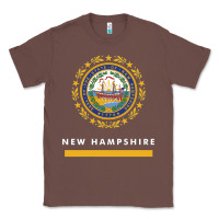 Chestnut new hampshire state flag new Classic Tee - SnappyArt