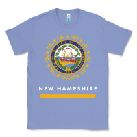 Colony Blue new hampshire state flag new Classic Tee - SnappyArt