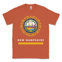 Copper new hampshire state flag new Classic Tee - SnappyArt