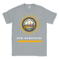 Heather Grey new hampshire state flag new Classic Tee - SnappyArt