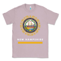Lilac new hampshire state flag new Classic Tee - SnappyArt