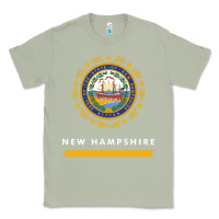 Matcha new hampshire state flag new Classic Tee - SnappyArt