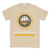 Mushroom new hampshire state flag new Classic Tee - SnappyArt