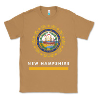 Toasted Coconut new hampshire state flag new Classic Tee - SnappyArt