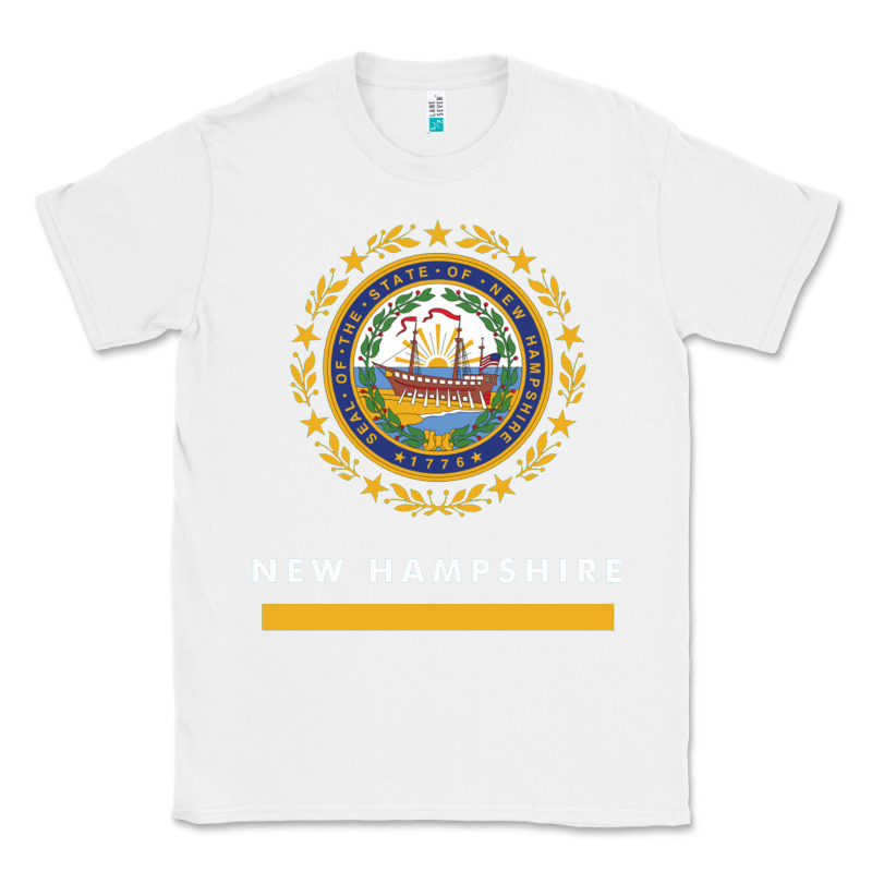 New Hampshire State Flag New Classic Tee by SnappyArt | Teevron