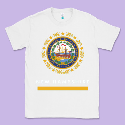 New Hampshire State Flag New Classic Tee Designed By Snappyart