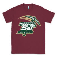 Burgundy Missouri S&T Miners Classic Tee - SnappyArt