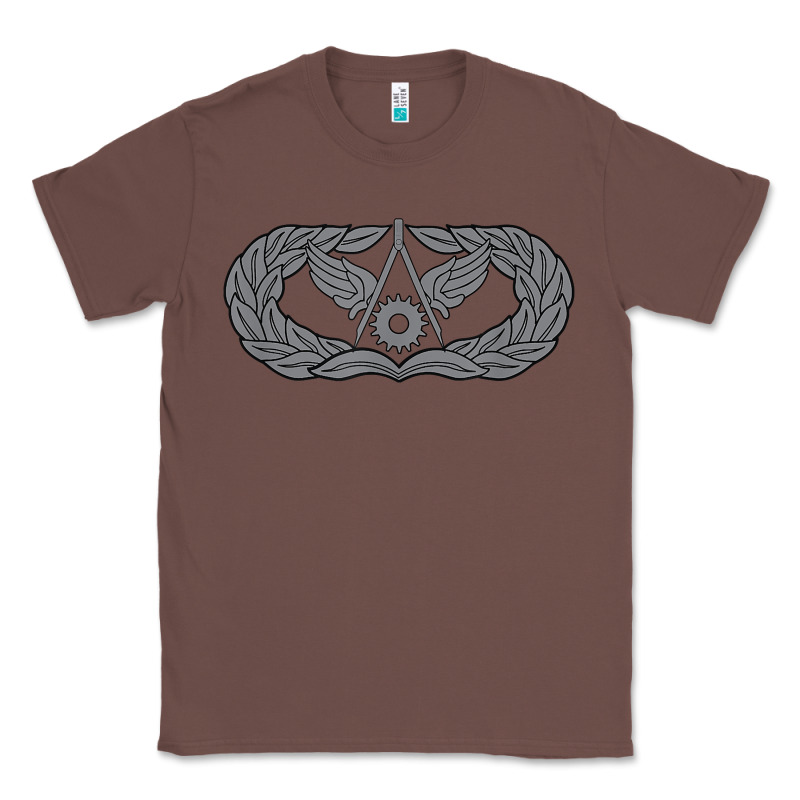 Air Force Civil Engineer Badge Classic Tee by SnappyArt | Teevron