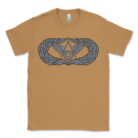 Toasted Coconut Air Force Civil Engineer Badge Classic Tee - SnappyArt