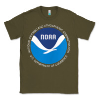 Army Green noaa national oceanic and atmospheric administrati Classic Tee - SnappyArt