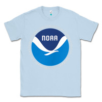 Dusty Blue noaa national oceanic and atmospheric administrati Classic Tee - SnappyArt