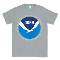 Heather Grey noaa national oceanic and atmospheric administrati Classic Tee - SnappyArt