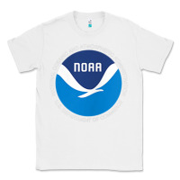 White noaa national oceanic and atmospheric administrati Classic Tee - SnappyArt