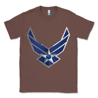 Chestnut US Air Force USAF Classic Tee - SnappyArt
