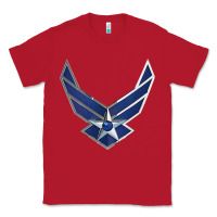 Red US Air Force USAF Classic Tee - SnappyArt