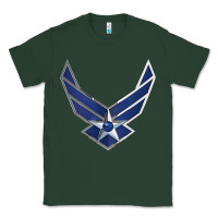 Sports Green US Air Force USAF Classic Tee - SnappyArt