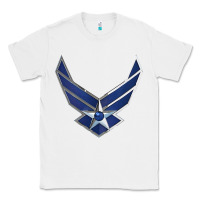 White US Air Force USAF Classic Tee - SnappyArt