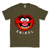 Army Green Muppets Animal Classic Tee - SnappyArt