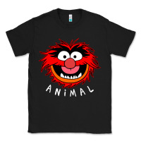 Black Muppets Animal Classic Tee - SnappyArt