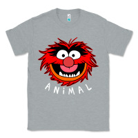 Heather Grey Muppets Animal Classic Tee - SnappyArt