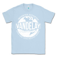 Dusty Blue Vandelay Industries Classic Tee - SnappyArt