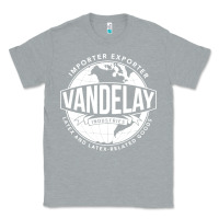 Heather Grey Vandelay Industries Classic Tee - SnappyArt