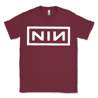 Burgundy nine inch Classic Tee - SnappyArt