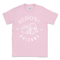 Bubblegum Pink womens sedona arizona t shirt sedona az vintage arizona vacation v nec Classic Tee - SnappyArt