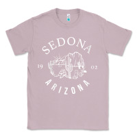 Lilac womens sedona arizona t shirt sedona az vintage arizona vacation v nec Classic Tee - SnappyArt