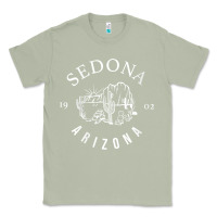 Matcha womens sedona arizona t shirt sedona az vintage arizona vacation v nec Classic Tee - SnappyArt
