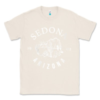 Natural womens sedona arizona t shirt sedona az vintage arizona vacation v nec Classic Tee - SnappyArt