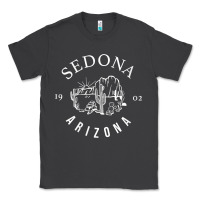 Smoke womens sedona arizona t shirt sedona az vintage arizona vacation v nec Classic Tee - SnappyArt