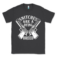 Smoke Snitches Are A Dying Breed Motorcycle Biker Gun Classic Tee - SnappyArt