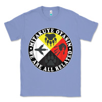 Colony Blue native american medicine wheel, mitakuye oyasin t shirt Classic Tee - SnappyArt