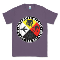Lavender native american medicine wheel, mitakuye oyasin t shirt Classic Tee - SnappyArt