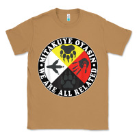 Toasted Coconut native american medicine wheel, mitakuye oyasin t shirt Classic Tee - SnappyArt