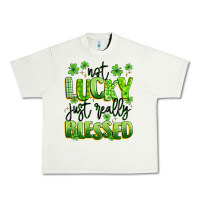Pistachio not lucky just really blessed Urban Heavy Tee - Artiststas
